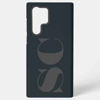 Coque Samsung Galaxy Initiales minimales modernes