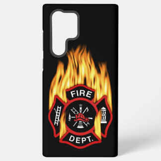 Coque Samsung Galaxy Insigne en flammes du service d'incendie