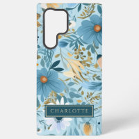 Jardin Fleur sauvage turquoise