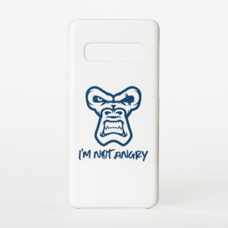 Coque Samsung Galaxy S10 Je ne suis pas en colère, le singe