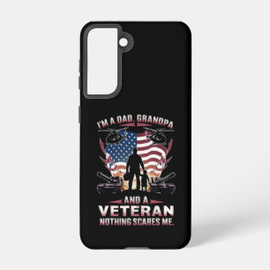 Coque Samsung Galaxy Je suis un grand-père papa et vétéran de la Fête d