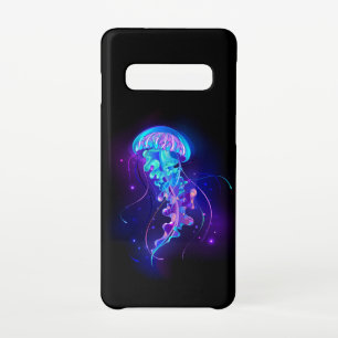 Coque Samsung Galaxy S10 Jellyfish éclatante couleur