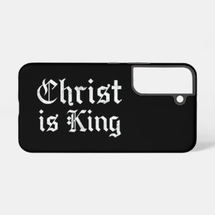 Coque Samsung Galaxy Jésus-Christ est Roi Gothique Art Grunge Blacklett