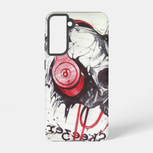 Coque Samsung Galaxy Joli crâne Edgy Avoir une belle journée et une mei