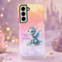 Joli dragon de fantasy | Né pour être magique