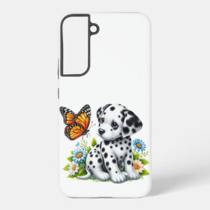 Coque Samsung Galaxy Joli(e) ami(e) dalmate/papillon