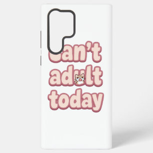Coque Samsung Galaxy Joli Graphique Rose avec Chat qui Regarde