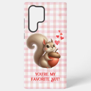Coque Samsung Galaxy Joli petit écureuil Saint-Valentin