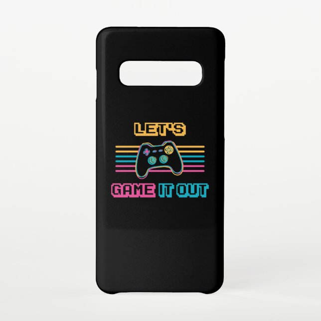 Coque Samsung Galaxy Jouons-le dehors - style rétro (Dos)