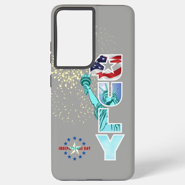 Coque Samsung Galaxy Jour de l'indépendance | (Verso)