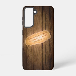 Coque Samsung Galaxy La compassion et l'empathie sont les marques de l'