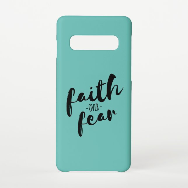 Coque Samsung Galaxy La foi sur la peur chrétienne moderne (Dos)