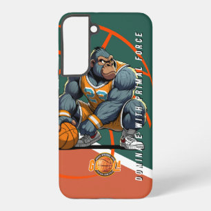 Coque Samsung Galaxy La force primitive du Basketball