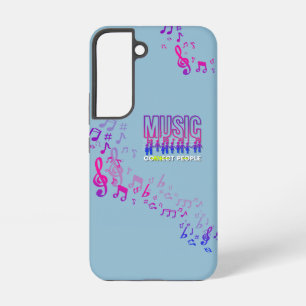 Coque Samsung Galaxy La musique connecte les gens  