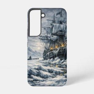 Coque Samsung Galaxy La poursuite arctique de Frankenstein par BurnsInH