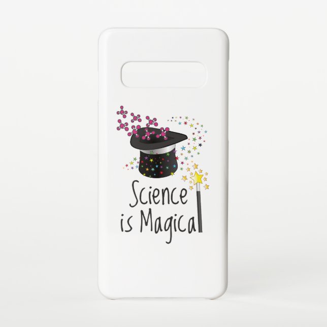 Coque Samsung Galaxy La science est magique (Dos)