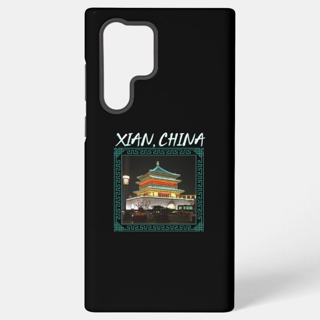 Coque Samsung Galaxy La tour Xian antique de la Chine (Verso)