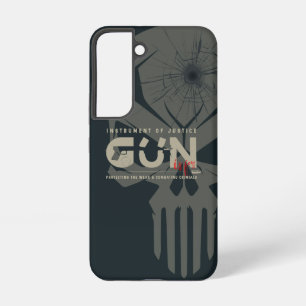 Coque Samsung Galaxy L'art du monogramme de pistolet (Mode sombre)