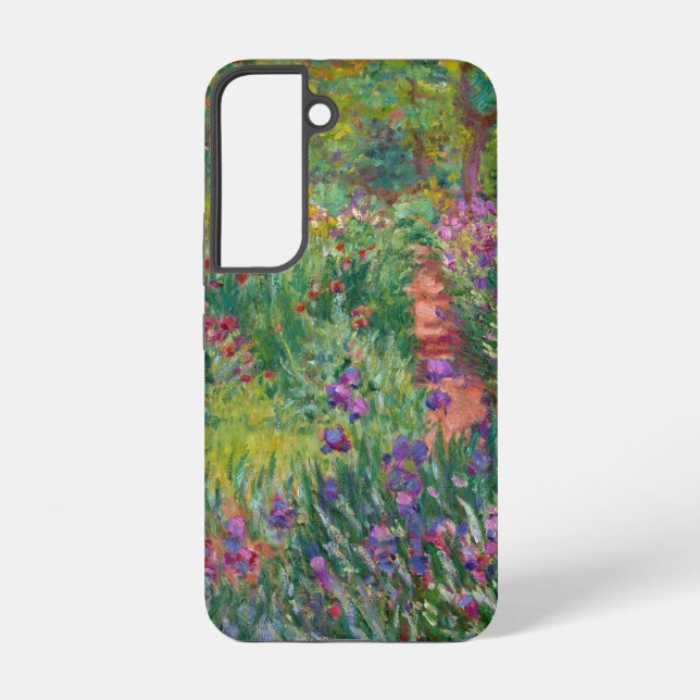 Coque Samsung Galaxy Le Jardin Iris De Giverny By Claude Monet (Verso)