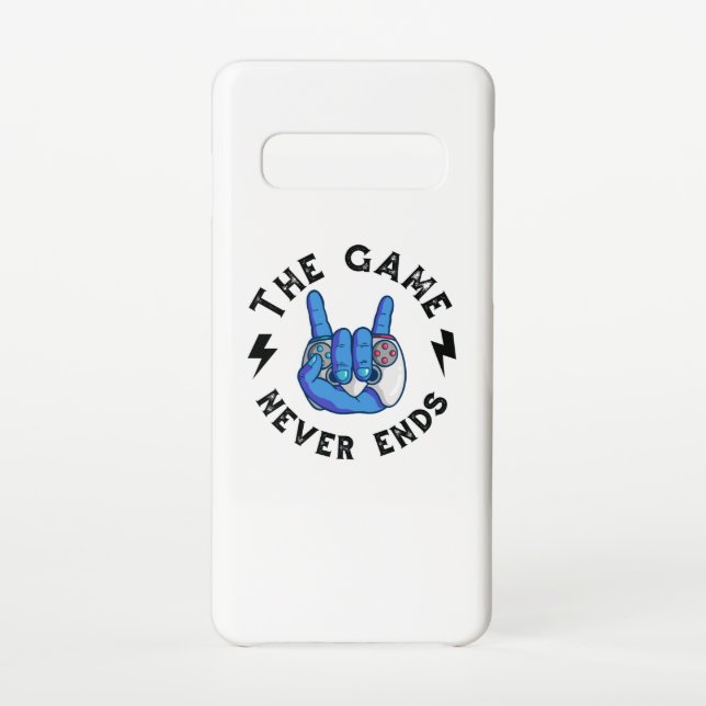 Coque Samsung Galaxy Le Jeu ne se termine jamais (Dos)