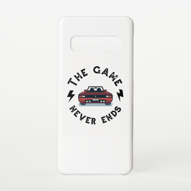 Coque Samsung Galaxy Le Jeu ne se termine jamais (Dos)