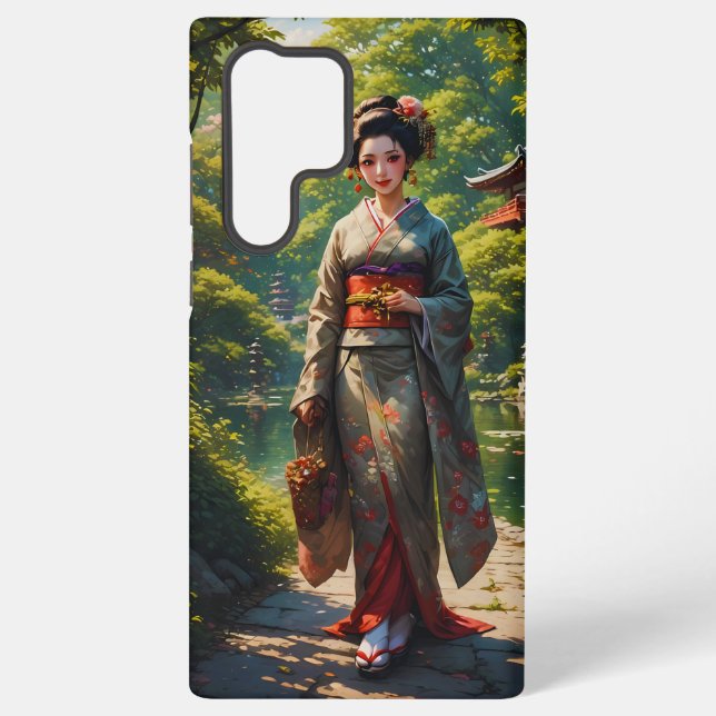 Coque Samsung Galaxy Le Maiden du jardin vert (Verso)