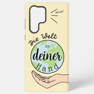 Coque Samsung Galaxy Le monde dans ta main