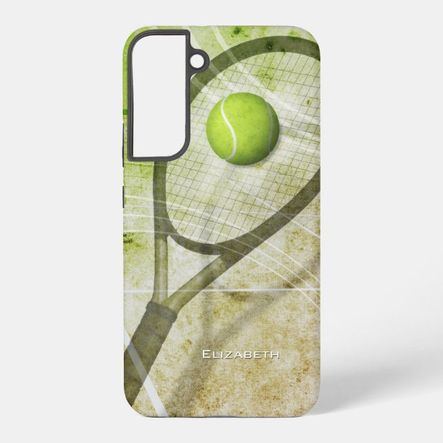 Coque Samsung Galaxy les filles tennis personnalisées (Verso)