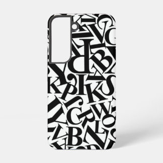 Coque Samsung Galaxy Lettres alphabétiques