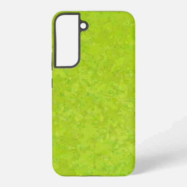 Coque Samsung Galaxy Light Green Texture Artistic (Verso)