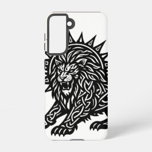 Coque Samsung Galaxy Lion Zodiaque Soleil‑Crinière Lion BurnsInHell
