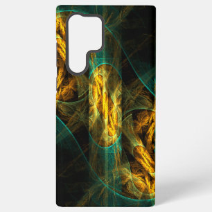 Coque Samsung Galaxy L'œil de la jungle Art abstrait