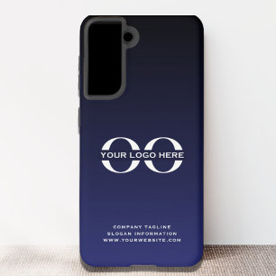 Coque Samsung Galaxy Logo Entreprise Société Minimaliste