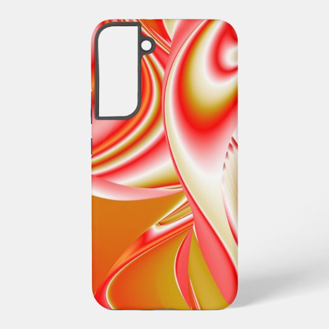 Coque Samsung Galaxy Love and Gold Abstrait 3D Rainbowart (Verso)