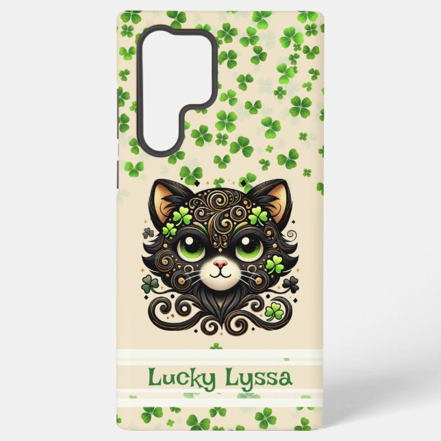 Coque Samsung Galaxy Lucky Charm Kitty Custom (Verso)