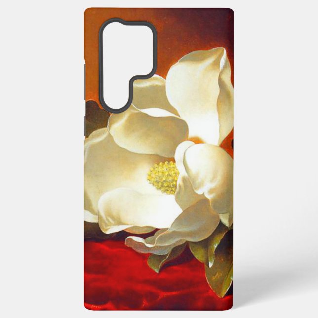 Coque Samsung Galaxy Magnolia sur Red Velvet Martin Johnson Heade (Verso)