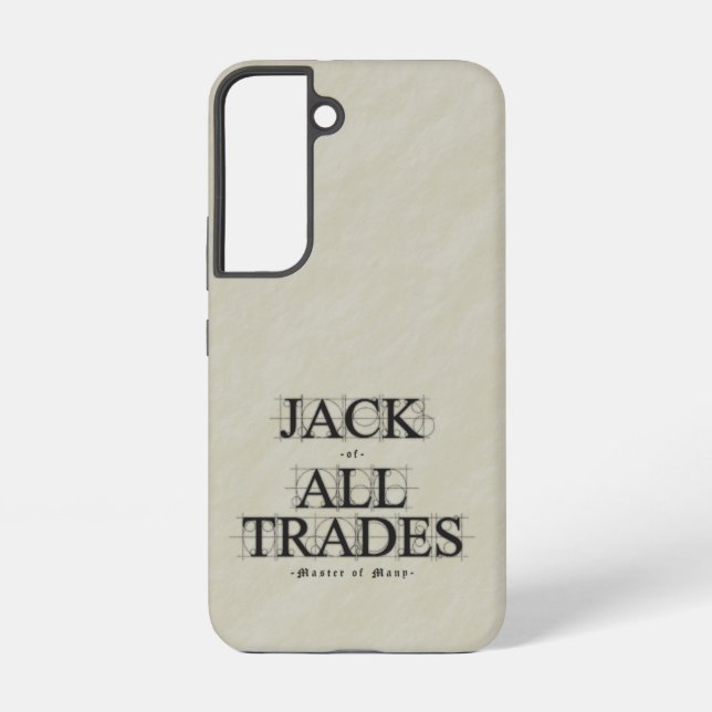 Coque Samsung Galaxy Maître de nombreux métiers - (Verso)