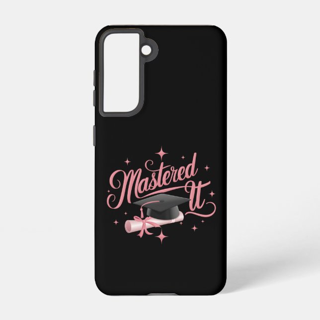 Coque Samsung Galaxy Maîtrise Il Maîtrise Diplômé MBA (Verso)