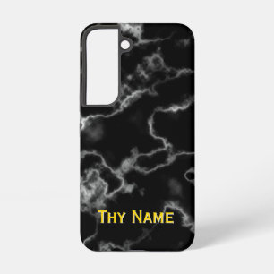 Coque Samsung Galaxy Marbre noir -