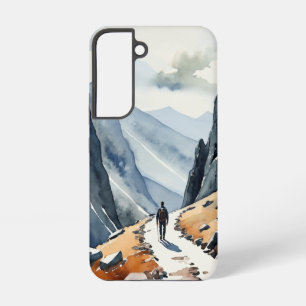 Coque Samsung Galaxy Marche Randonnée Nature Les montagnes sauvages