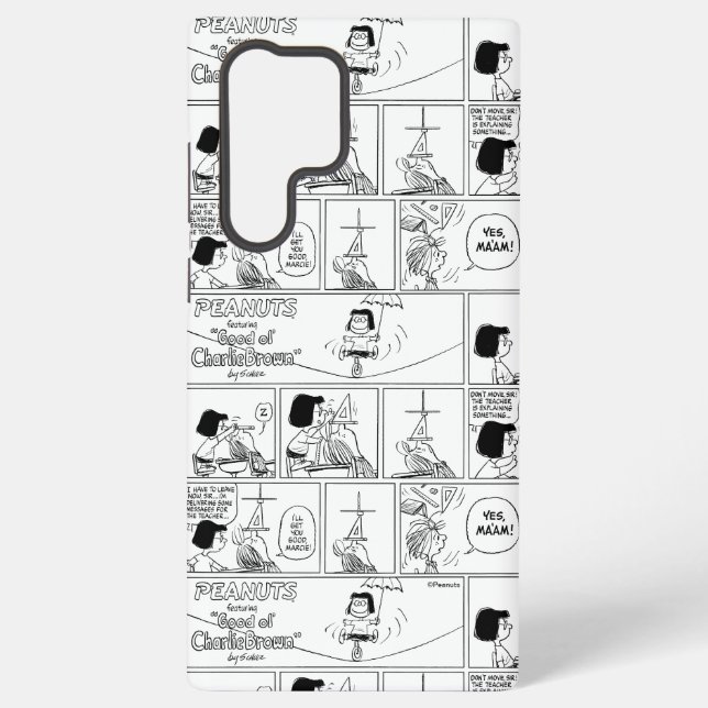Coque Samsung Galaxy Marcie & Pepperment Patty En Classe (Verso)