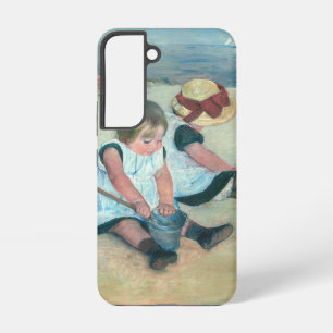 Coque Samsung Galaxy Mary Cassatt - Enfants jouant sur la plage