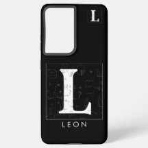 Math Monogramme - Lettre L