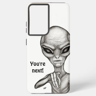 Coque Samsung Galaxy Mauvais Alien, Tu es le prochain !