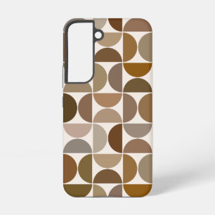 Coque Samsung Galaxy MCM Semi-cycles Browns+Cream Big Motif