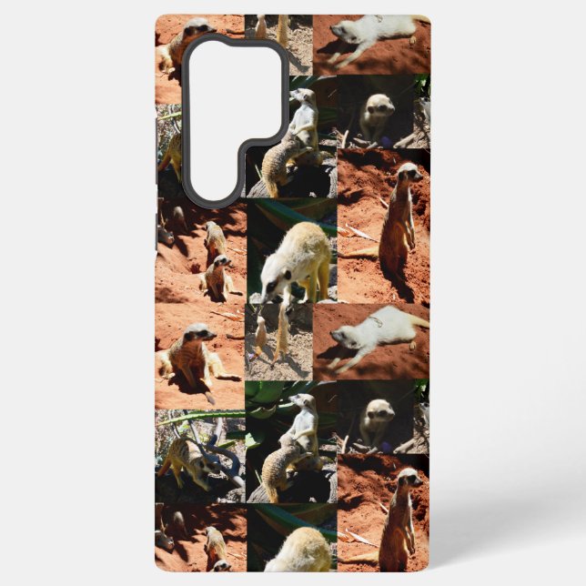 Coque Samsung Galaxy Meerkat Collection Photo Collage, (Verso)