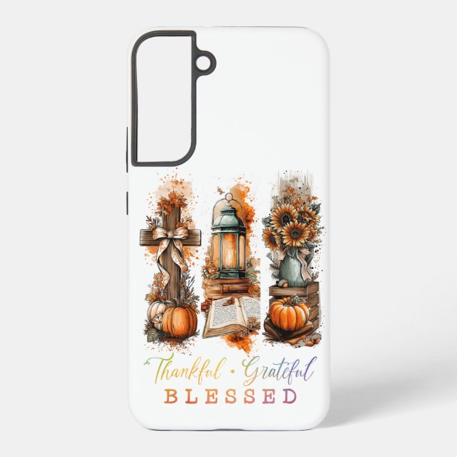 Coque Samsung Galaxy Merci gracieux béni (Verso)
