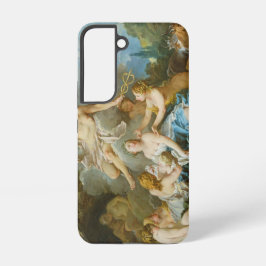 Coque Samsung Galaxy Mercure confiant le Baccus bébé aux Nymphes