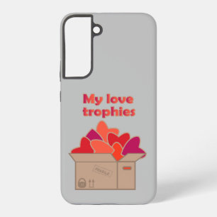 Coque Samsung Galaxy Mes trophées d'amour dans une boîte pleine de coeu
