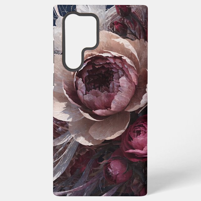 Coque Samsung Galaxy Midnight Bloom Samsung Galaxy Case (Verso)